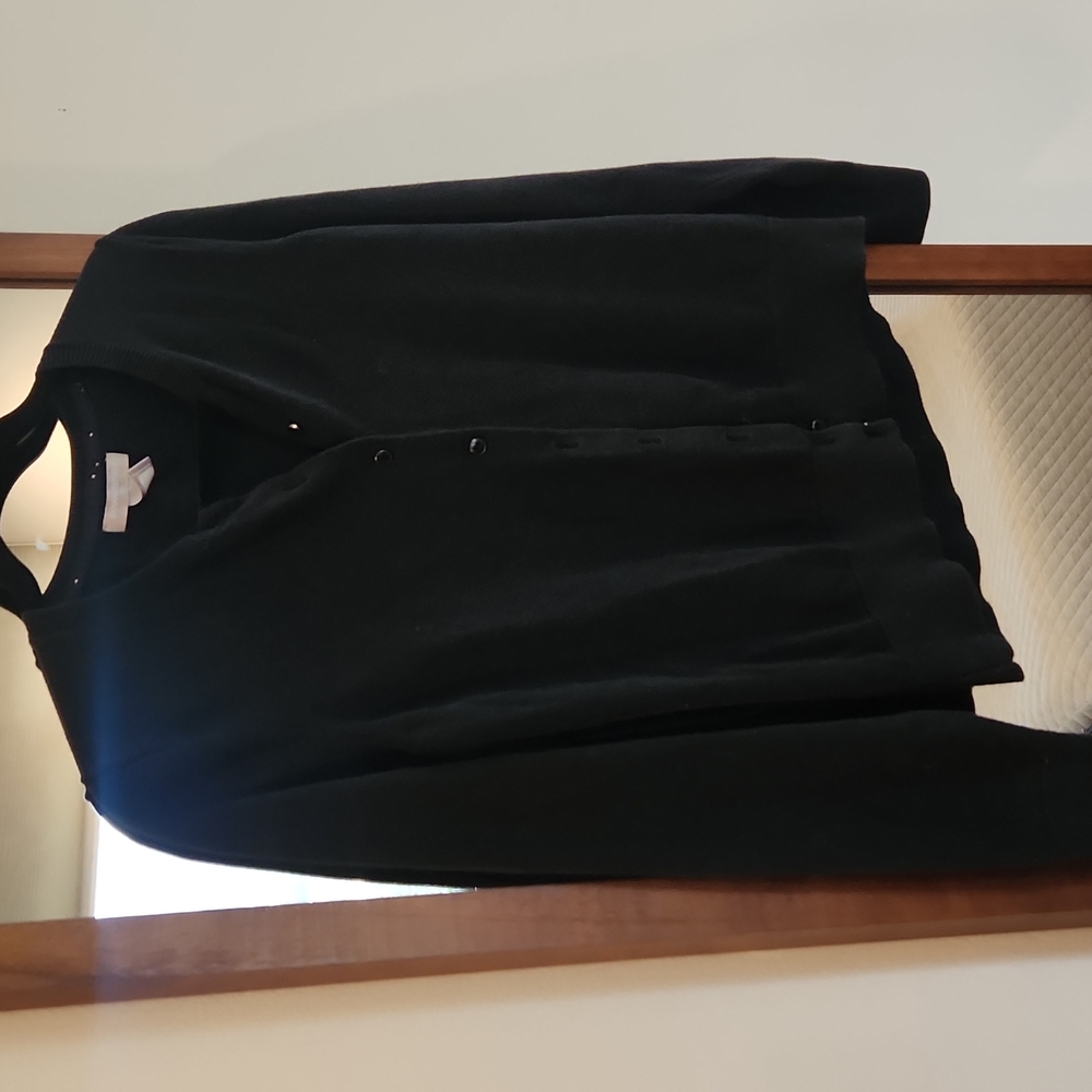 Banana Republic Factory black cardigan